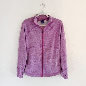 Reebok athletic zippered sweatshirt